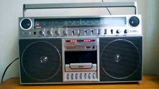 Panasonic RX-5250 vintage ghettoblaster boombox Run DMC Jay&#39;s Game