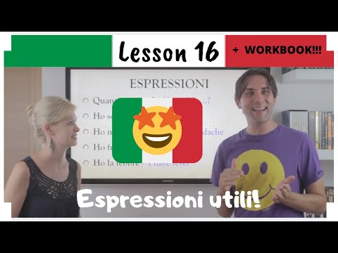 Learn Italian in 30 Days | #16 | The Verb "To Have" (Eng/Ita Subs + WORKBOOK)