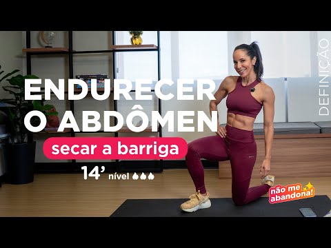 Treino para endurecer barriga mole - adeus flacidez na barriga - treino com música - Carol Borba