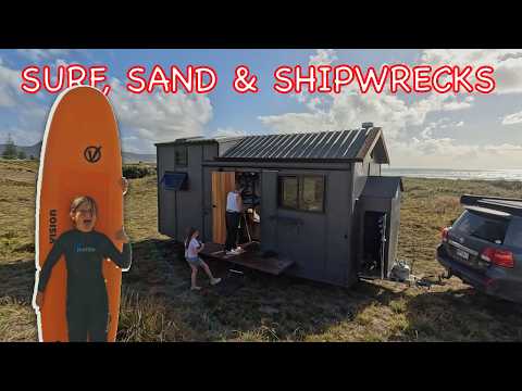 LIVING Off-Grid at the end of NZ, Ahipara