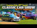 CLASSIC CAR SHOW IN A FOREST Canadian Days Classic Car Show Hot Rods Muscle Cars Street Rods