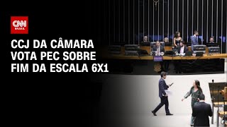Vídeo: Com apoio de Hugo, CCJ vota PEC que prevê o fim da escala 6x1 nesta quarta (22) | CNN NOVO DIA