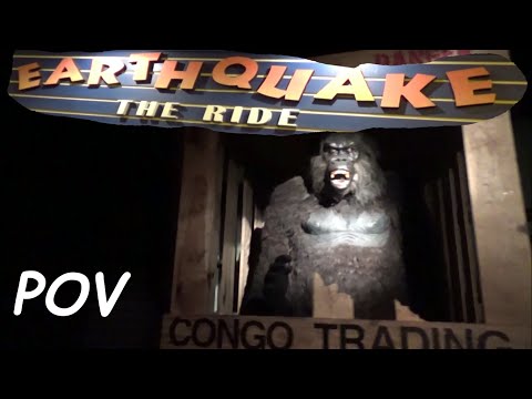 Earthquake The Ride POV Gatlinburg Tennessee