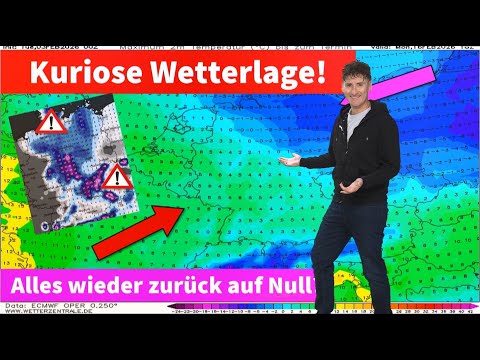 Schnee- und Eisregenwalze über Deutschland: Diese Regionen sind betroffen! Teilweise gibt’s Unwetter