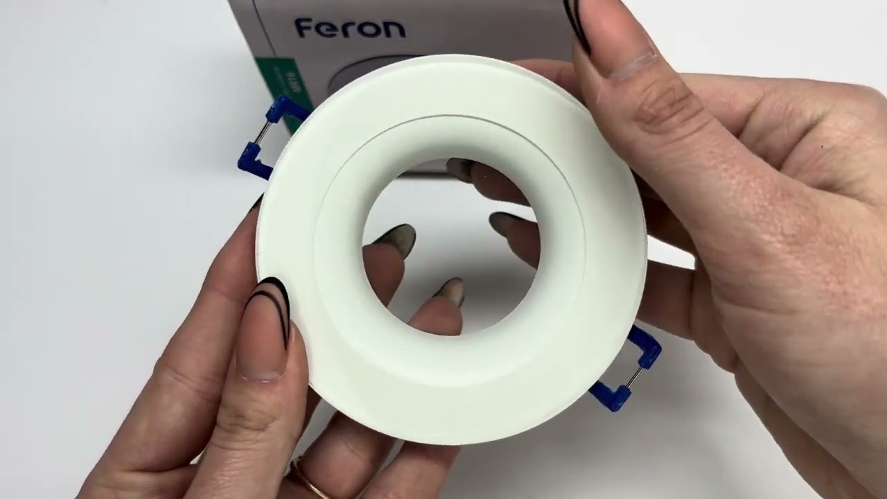 Встраиваемый точечный светильник FERON DL8910 белый 01809