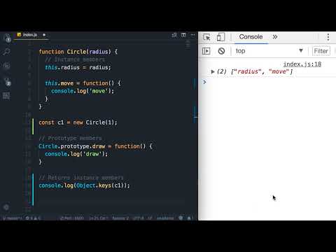 127 Iterating Instance and Prototype Members