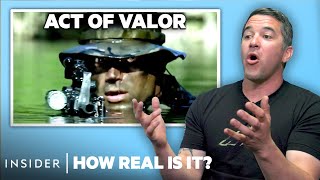 Navy SEAL Rates 9 Underwater Missions In Movies And TV | How Real Is It?