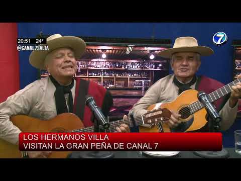 Los hermanos Villa visitaron la Gran Peña de Canal 7 / Programa del día 15 11 24