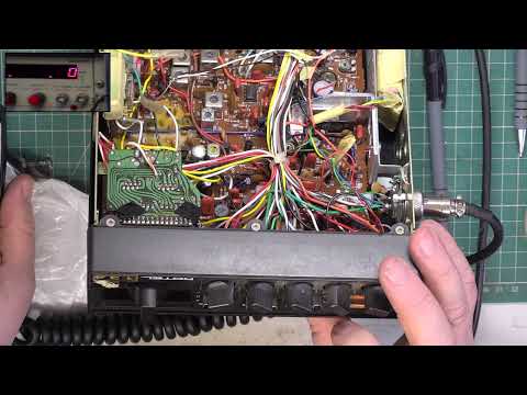 Rotel RVC240 CB27/81 UK FM CB radio - extensive de-modification & re-aligment