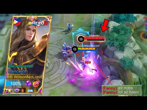 LANCELOT UNLI DASH VS TOP GLOBAL TRASHTALKER FANNY!! | BEST BUILD TO COUNTER PRO FANNY 🔥 (INTENSE)