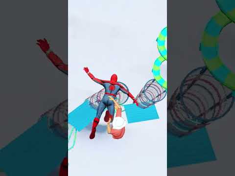 Spiderman Ragdolls | Jumps / Fails GTA 5 ep.02 #shorts
