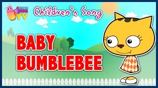 ♫♪ BABY BUMBLEBEE  ♫♪ children's song cartoons