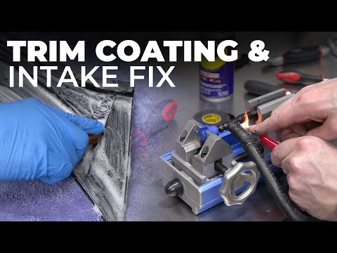 C7 Corvette: Plastic Trim Cleaning & Coating + Halltech Intake Finished