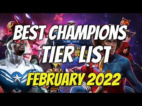 MCOC Tier List February 2022 | Best Champions Tier List | Marvel Contest of Champions |