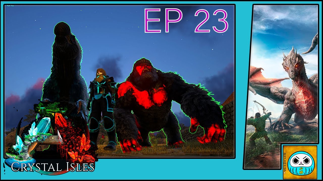 GODZILLA Y KONG - ARK CRYSTAL ISLES ANNUNAKI - Gameplay Español Ep 23