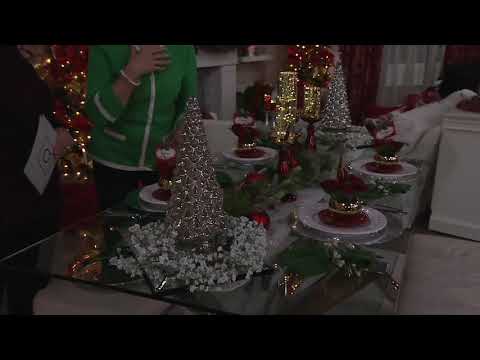 Mercury Glass 16" or 20" Kaleidoscope Light Show Tree by Valerie on QVC