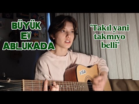 Büyük Ev Ablukada - Takıl yani takmıyo belli | Tuce acoustic guitar cover#guitar #cover #foryourpage