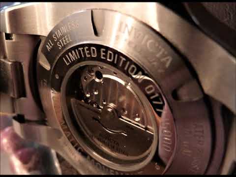 Invicta Limited Edition Speedway Automatic 52mm #0177 of 5,000