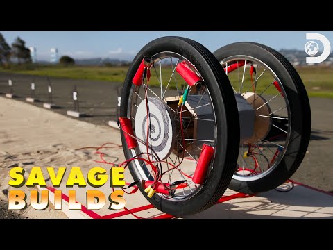 Adam Savage Recreates a Mini WWII Panjandrum | Savage Builds