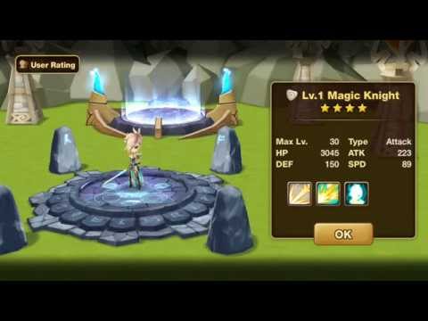 Summoners War: Sky Arena - Light Magic Knight Runes