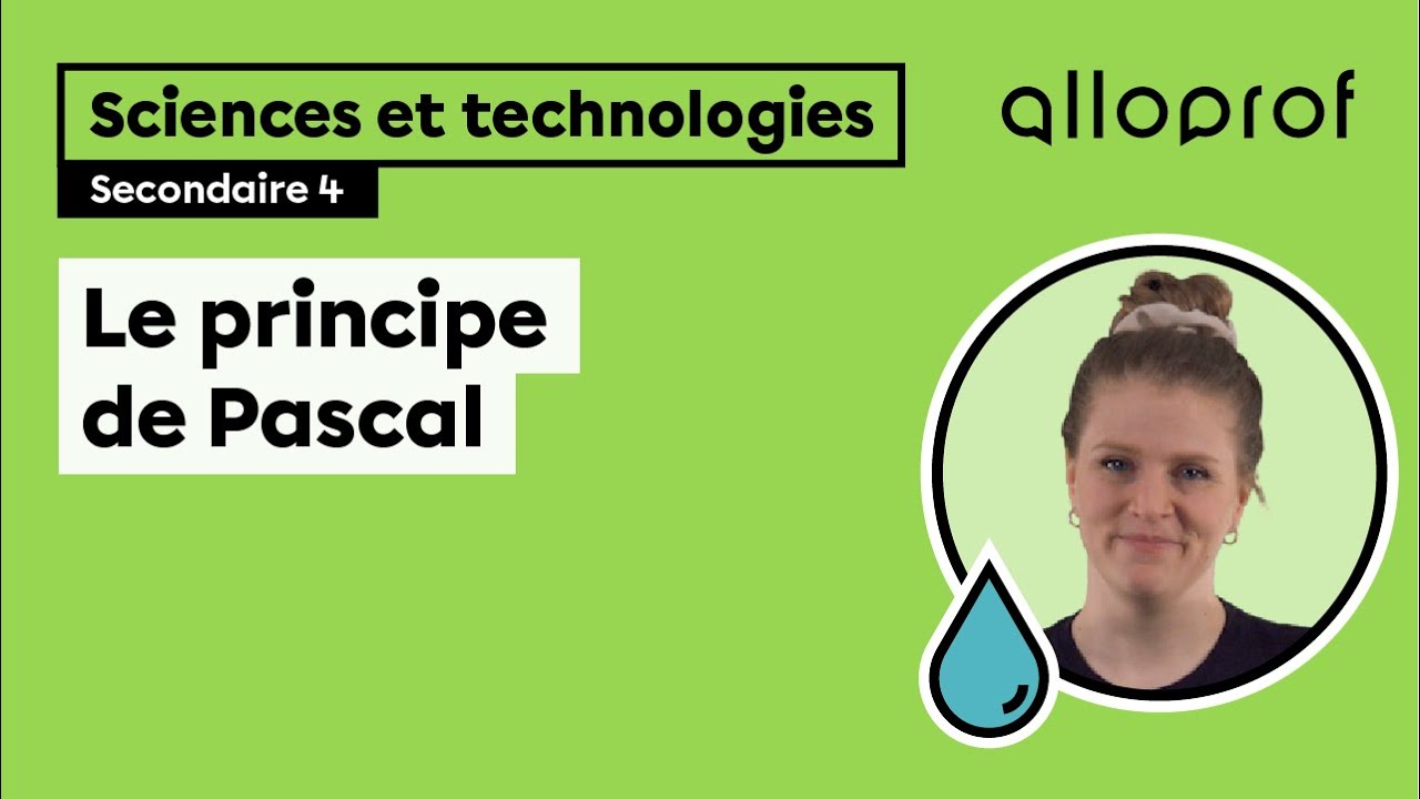 Le principe de Pascal