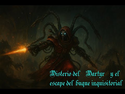 Warhammer 40k Inquisitor Prophecy | Misterio del "Martyr" y el escape del buque inquisitorial