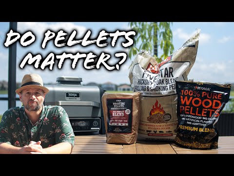 Does it matter what kind of pellets you use in the Ninja Woodfire Grill? FULL TEST!