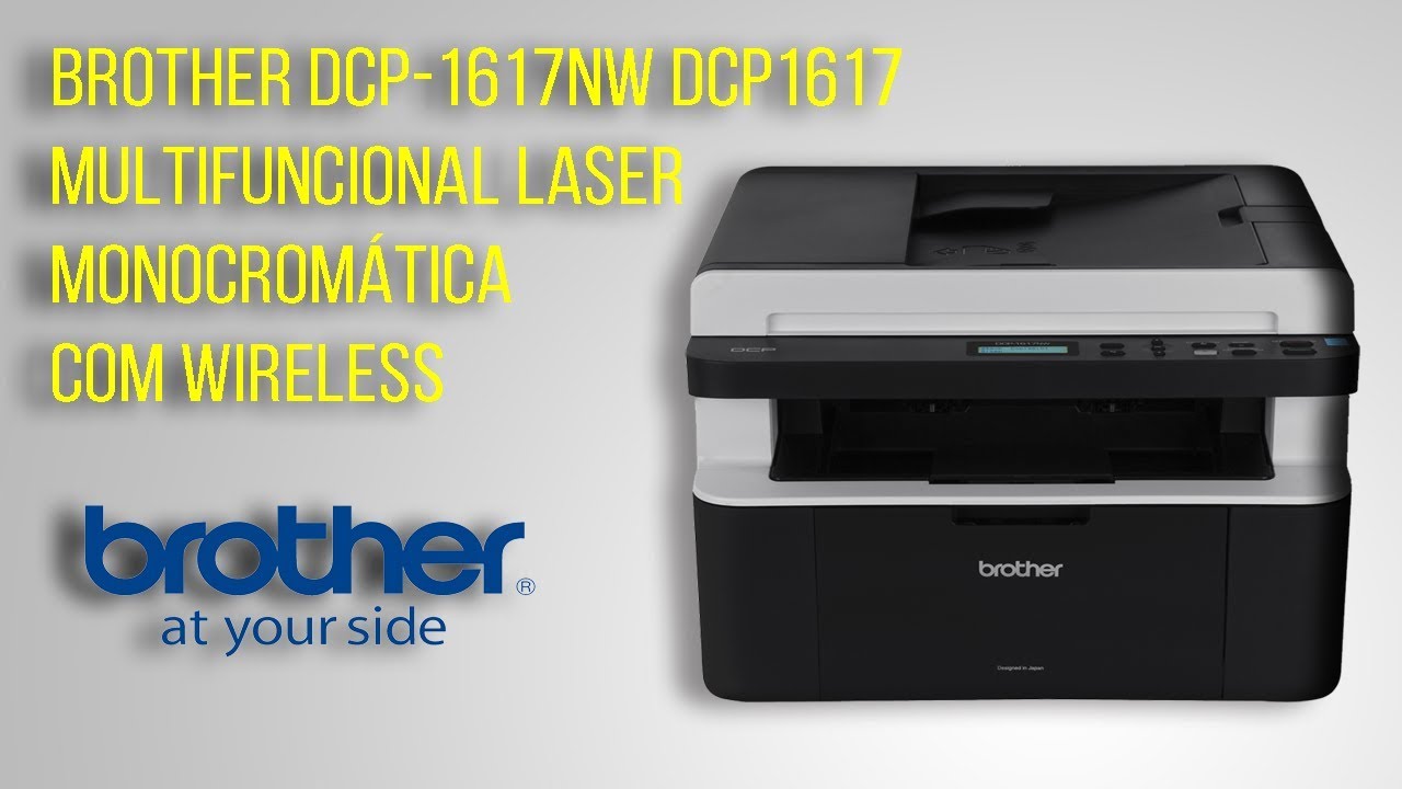 Como instalar impressora Brother DCP 1617NW Multifuncional Laser Monocromática com Wireless