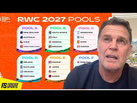 Rassie Erasmus BREAKS SILENCE on CHAOTIC RWC 2027 Draw!