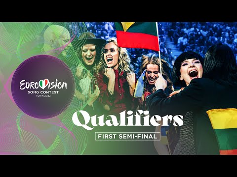 Qualifiers Announcement - First Semi-Final - Eurovision 2022 - Turin