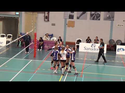 2018-09-29 VoCASA D1 - VV Utrecht D1(topdivisie Dames Volleybal)