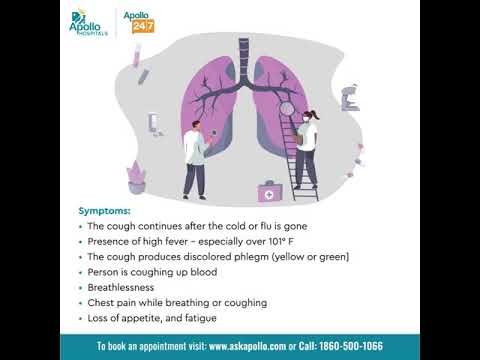 How do you know if you have Bronchitis or Pneumonia | Apollo Hospitals