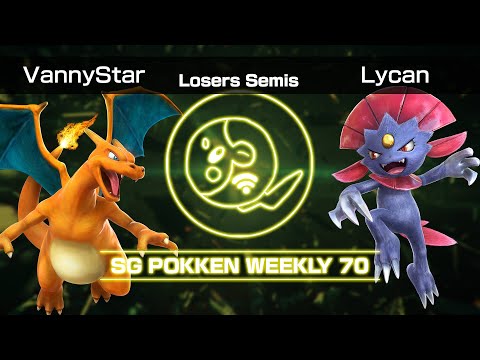 SGPW v. 70 -  Pokkén DX Losers Semis: VannyStar (Charizard) vs. Lycan (Weavile)