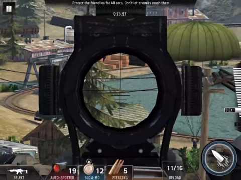 Kill Shot Bravo Region 13 Primary Mission 20 - Protect Friendlies 40 Seconds. Dont Let Enemies Reach