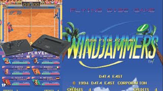 Windjammers NEO GEO - C&M Playthrough