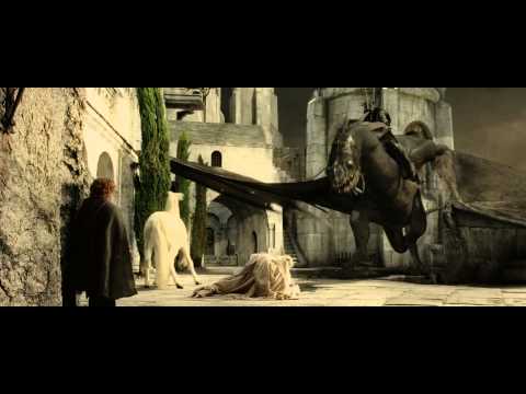 The Lord Of The Rings -  Gandalf vs Witch-King of Angmar (1080p HD)