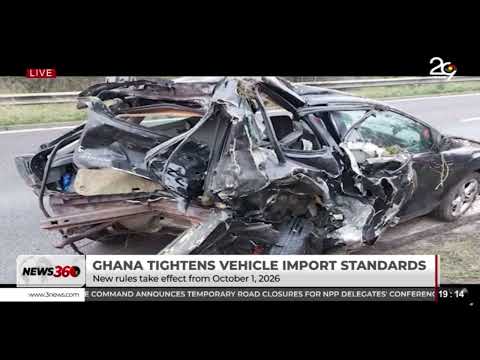 Ghana Bans Used Cars Over 15 Years Old Under New Import Rules