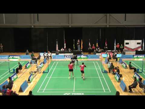2014 Pan Am Champs (GP) - Team F - XD - Chew/Lee [USA] vs Ng/Bruce [CAN] - Pt 2