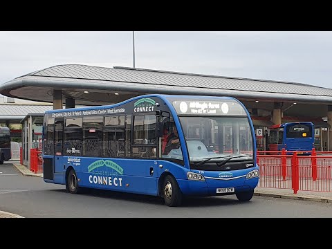 Journey on Route 700 | NK68BZW/0726 - Go North East: Optare Solo SR M925