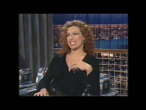 Alex Kingston on "Late Night with Conan O'Brien" - 4/25/02