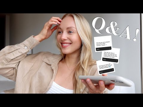 Q&A! how to change agencies, journaling, stopping comparison & the scariest thing I've ever done //