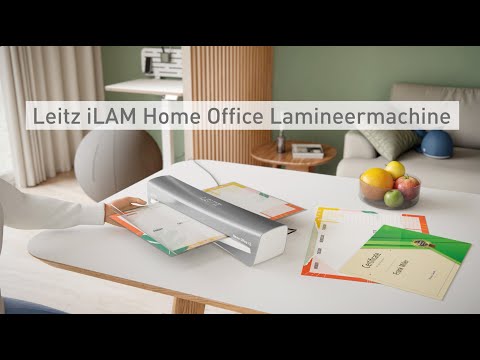 Lamineermachine Leitz iLAM Home Office A3 grijs
