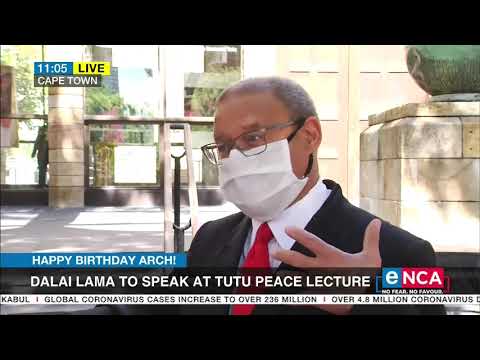 Dalai Lama to speak at Tutu peace lecture