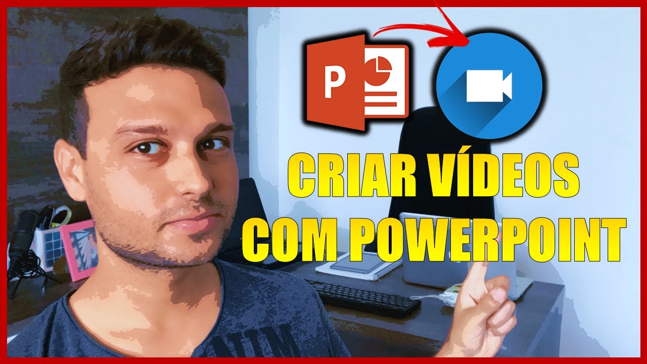 Como fazer VÍDEO COM POWERPOINT - Tutorial Completo de Screencast