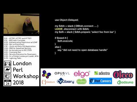 LPW 2018: Lightning Talk - "Delay or Delegate" - Elizabeth Mattijsen