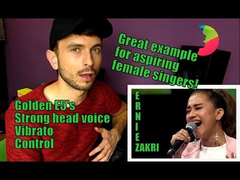 Vocal coach Yazik REACTS to Ernie Zakri - Ku Bersuara - Persembahan Live MeleTOP (Neelofa & Remy Is)
