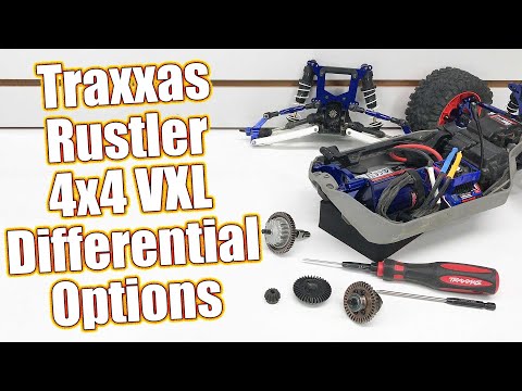 Swapped! Gears & Center Diff - Traxxas Rustler 4x4 VXL Full Upgrade Project Truck Part 7 | RC Driver