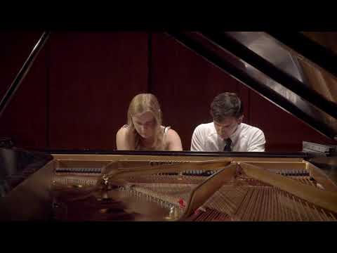 Saint-Saens - Carnival of the Animals - FastAnimals/Wild Donkeys - Vieness Piano Duo
