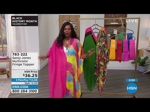 HSN | Sassy Jones Accessories - Black History Month Celebration 02.09.2022 - 03 PM