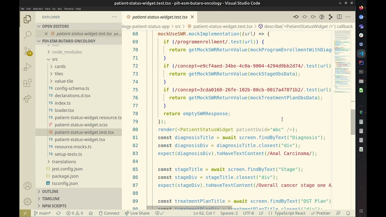 Testing in OpenMRS 3.x